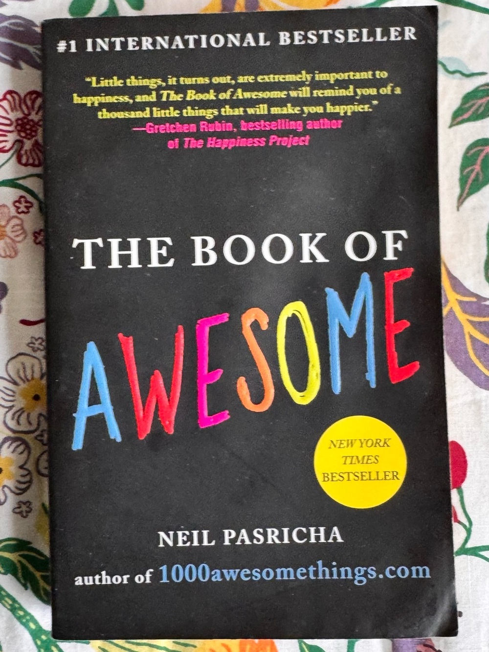 The Book of Awesome - Black Cover